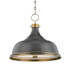 Hudson Valley Lighting METAL NO. 1 3 Light 18" Wide Pendant Antique Distressed Bronze