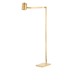 Hudson Valley Lighting Highgrove 54" Tall Swing Arm Floor Lamp Aged Brass