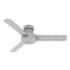 Hunter Presto 44" 3 Blade Hugger Indoor Ceiling Fan with Wall Control Dove Grey
