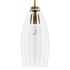 Hunter Rossmoor 7" Wide Mini Pendant Luxe Gold
