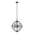 Hunter Stone Creek 6 Light 20" Wide LED Pendant Noble Bronze