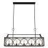 Hunter Stone Creek 5 Light 44" Wide LED Linear Chandelier French Oak