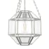 Hunter Indria 11" Wide Pendant Brushed Nickel