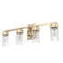 Hunter Gatz 4 Light 32" Wide Smart Vanity Light Alturas Gold