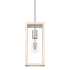 Hunter Squire Manor 5" Wide Mini Pendant Brushed Nickel