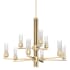 Hunter Gatz 9 Light 30" Wide Chandelier Alturas Gold