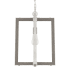 Hunter Woodburn 14" Wide Pendant Brushed Nickel