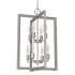 Hunter Woodburn 8 Light 19" Wide Chandelier Brushed Nickel