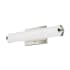 Hunter Holly Grove 18" Wide Shaded Bath Bar Brushed Nickel