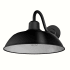 Hunter Mill Valley 11" Tall Outdoor Wall Sconce Matte Black
