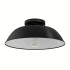 Hunter Mill Valley 14" Wide Semi-Flush Outdoor Ceiling Fixture Matte Black