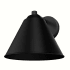 Hunter Aeronaut 9" Tall Outdoor Wall Sconce Matte Black
