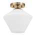 Hunter Celestial Valley 10" Wide Flush Mount Ceiling Fixture Alturas Gold