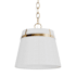 Hunter Ada Lee 10" Wide Pendant Alturas Gold