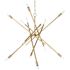 Hunter Vicontessa 8 Light 35" Wide Sputnik Chandelier Alturas Gold