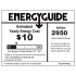 Hunter 52105 Builder Energy Guide Image