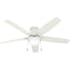 Hunter Anisten 52" 5 Blade Indoor LED Ceiling Fan Fresh White