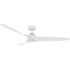 Hunter Mosley 60" 3 Blade Indoor Ceiling Fan Fresh White