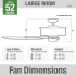 Hunter 53320 Newsome Dimension Graphic