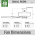 Hunter 53350 Sea Wind Dimension Graphic