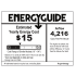 Hunter 59381 Apache Energy Guide Image
