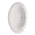 Hydrosystems Alyssa 66" Drop In Acrylic Air Tub with Center Drain, Drain Assembly, and Overflow White