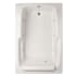 Hydrosystems Duo 60" Drop In Acrylic Air / Whirlpool Tub with Reversible Drain, Drain Assembly, and Overflow White