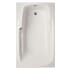 Hydrosystems Isabella 66" Drop In Acrylic Soaking Tub with Reversible Drain, Drain Assembly, and Overflow White