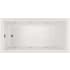 Hydrosystems Lindsey 60" Drop In Acrylic Whirlpool Tub with Reversible Drain, and Overflow White