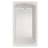 Hydrosystems Melissa 66" Drop In Acrylic Air Tub with Reversible Drain, Drain Assembly, and Overflow White