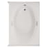 Hydrosystems Marlie 60" Drop In Acrylic Air Tub with Reversible Drain, Drain Assembly, and Overflow White