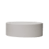 Hydrosystems Aubry 60" Free Standing Acrylic Soaking Tub with Reversible Drain and Overflow White