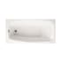 Hydrosystems Solitude 60" Drop In Acrylic Air Tub with Reversible Drain, Drain Assembly, and Overflow White