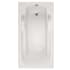 Hydrosystems Studio 60" Drop In Acrylic Soaking Tub with Reversible Drain, and Overflow White