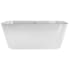 Hydrosystems Summerlin 57" Free Standing Hydroluxe SS Soaking Tub with Center Drain, Drain Assembly, and Overflow Matte White