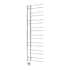 ICO Bath Tuzio Ortona 19-1/2"W x 60-1/2"H 120 V Hydronic Stainless Steel Towel Warmer Chrome