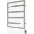 ICO Bath Tuzio Vasto 23-1/2"W x 31"H 120 V Hydronic Stainless Steel Towel Warmer Brushed Nickel