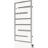 ICO Bath Tuzio Vasto 23-1/2"W x 47-1/2"H 120 V Hydronic Stainless Steel Towel Warmer Brushed Nickel