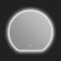 ICO Bath Hudson 32" W x 30" H Modern Circular Aluminum Frameless Bathroom Wall Mirror with Light N/A