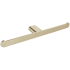 ICO Bath Volkano Flow Wall Mounted Euro Toilet Paper Holder Brushed Gold Light