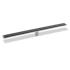 Infinity Drain 48" FFGR 65 Linear Drain Kit with 2 1/2" Adhesion Style Grate Gunmetal