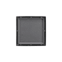 Infinity Drain 4" x 4" LTD 4 Center Drain Kit with Cast Iron Drain Body, 2" Outlet Gunmetal