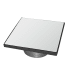 Infinity Drain 5x5" Center Drain Roughs Throat & Mud Guard Matte Black