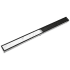 Infinity Drain 60" Site Sizable Stainless Steel Low Profile Linear Drain Kit with 2-1/2" Tile Insert Frame – Includes PVC Channel, Stop Ends, and Outlet Assembly Matte Black