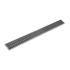 Infinity Drain 96" S-AG 100 Linear Drain Complete Kit with 4" Wedge Wire Grate Gunmetal