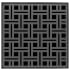 Infinity Drain 5" x 5" Premium Center Drain Kit with Weave Pattern Decorative Plate – Includes PVC Drain Body with 2" Outlet Gunmetal