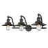Innovations Lighting Railroad 3 Light 28" Wide Bathroom Vanity Light Oiled Rubbed Bronze
