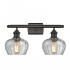 Innovations Lighting Fenton 2 Light 16" Wide Bathroom Vanity Light Oiled Rubbed Bronze / Clear Fluted