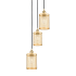 Innovations Lighting Nestbrook 3 Light 10" Wide Cage Multi Light Pendant Satin Gold