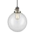 Innovations Lighting Beacon 10" Wide Pendant Antique Brass / Clear